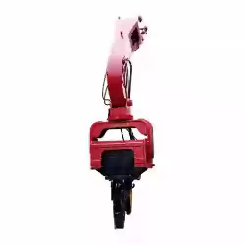Máy đóng cừ búa rung thuỷ lực lắp trên máy xúc